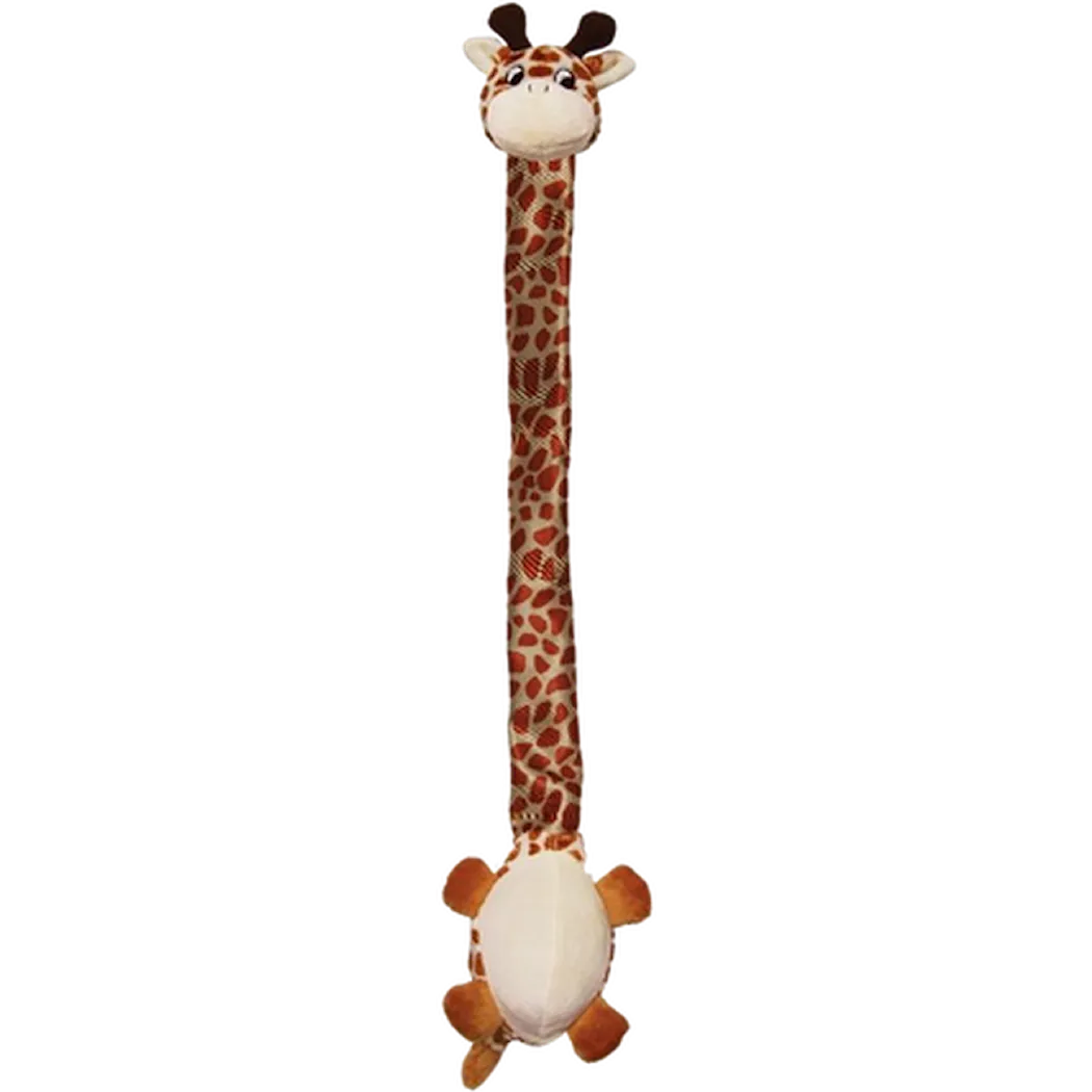 Danglers Giraffe Dog Toy Brown 62 cm