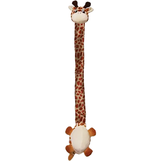 Danglers Giraffe Dog Toy Brown 62 cm