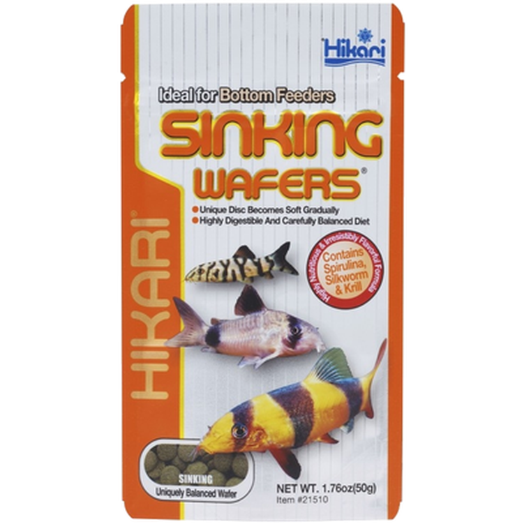 Hikari - Sinking Wafers 110g - Akvaristik - Fiskfoder & Fiskmat - Fodertabletter - ZOO.se