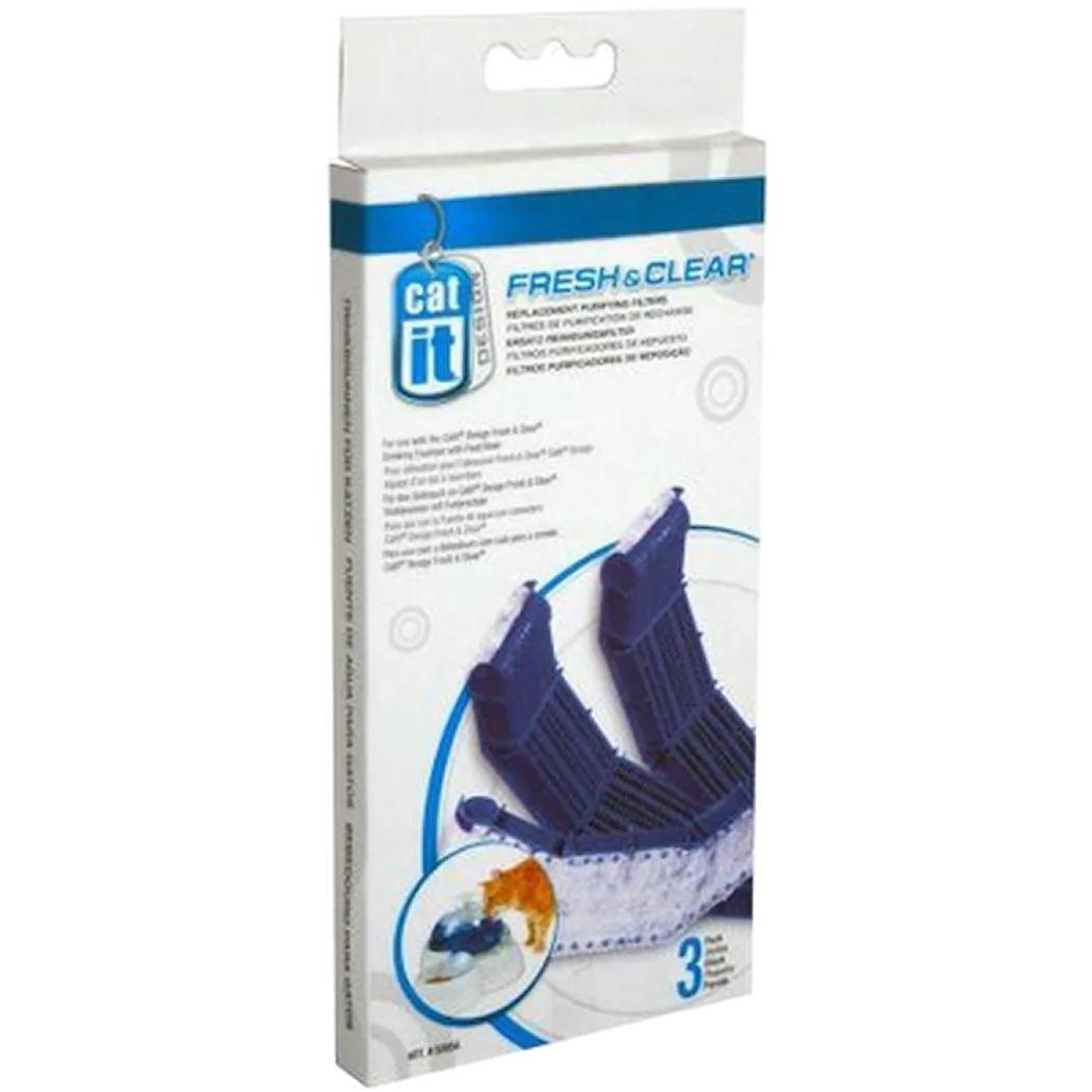 Fresh & Clear 3L Replacement Filters Blue 3-pack