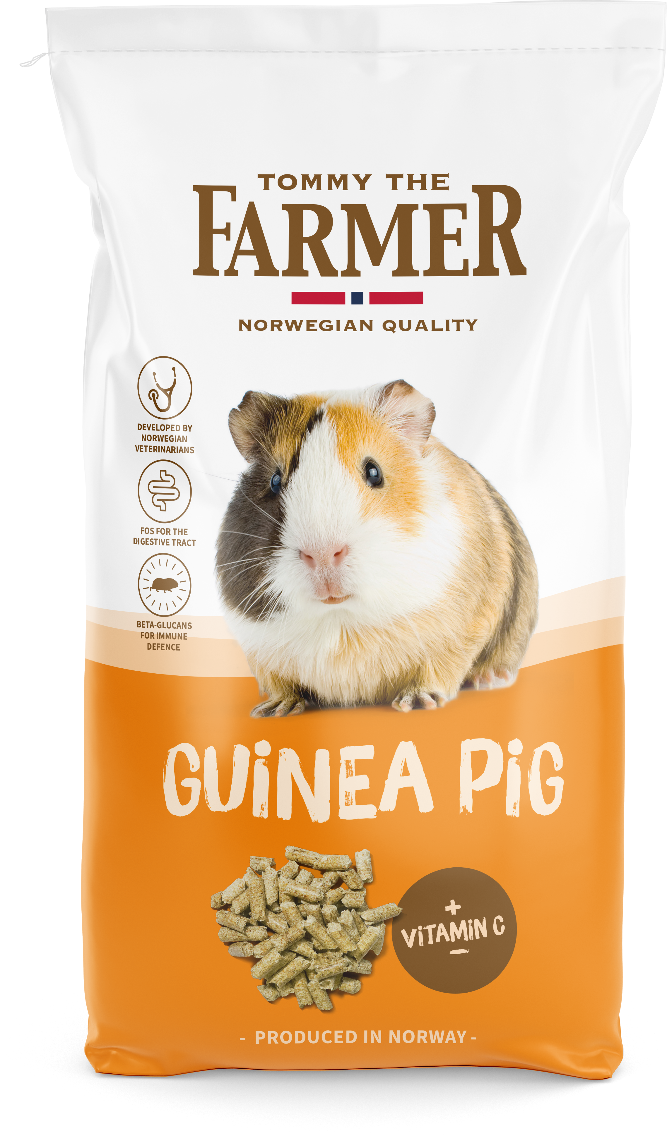 Farmer - Marsvinsfoder 2,5 kg - Smådjur - Smådjursfoder & Hö - Pellets - ZOO.se