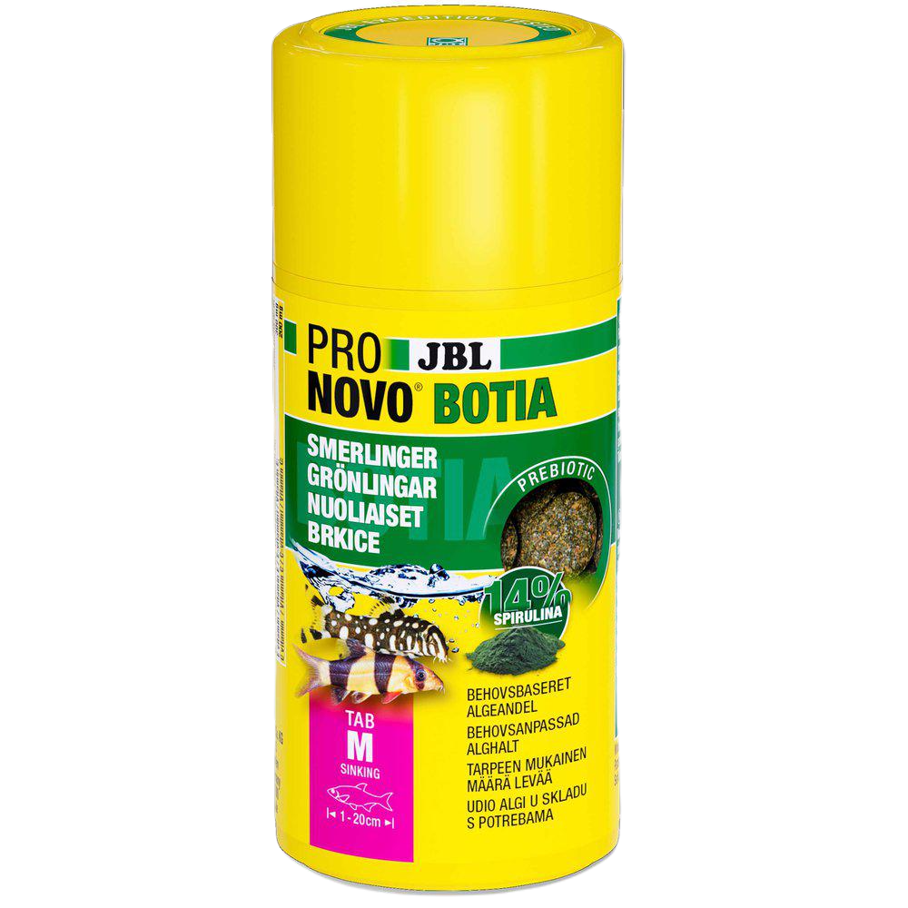 JBL - Pronovo Botia Tab M 250 ml - Akvaristik - Fiskfoder & Fiskmat - Fodertabletter - ZOO.se