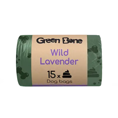 Refill Wild Lavender biodegradable dog bags 15 pussia