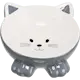 Bowl Cat Elevated Ceramic 150ml Gray 150 ml