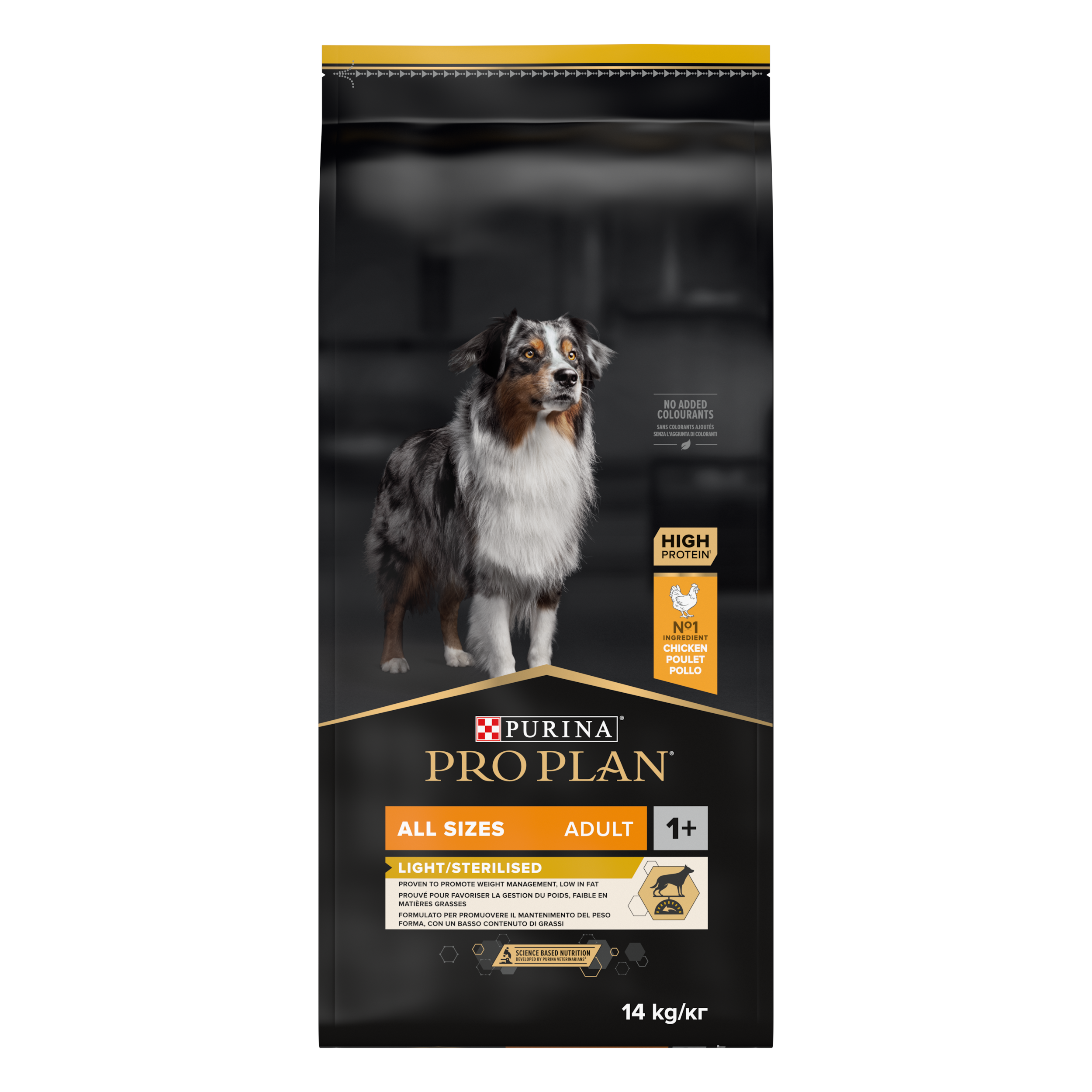 Purina Pro Plan - All Sizes Adult - LIGHT/STERILISED 14 kg - Koirat - Koiranruoka - Kuivaruoka