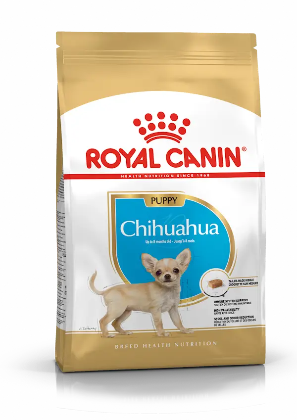 Chihuahua Puppy Tørrfôr til hundvalp