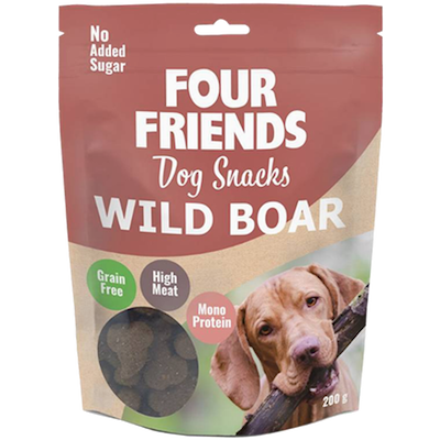 Preview of Fourfriends Dog Snacks Wild Boar 200 g