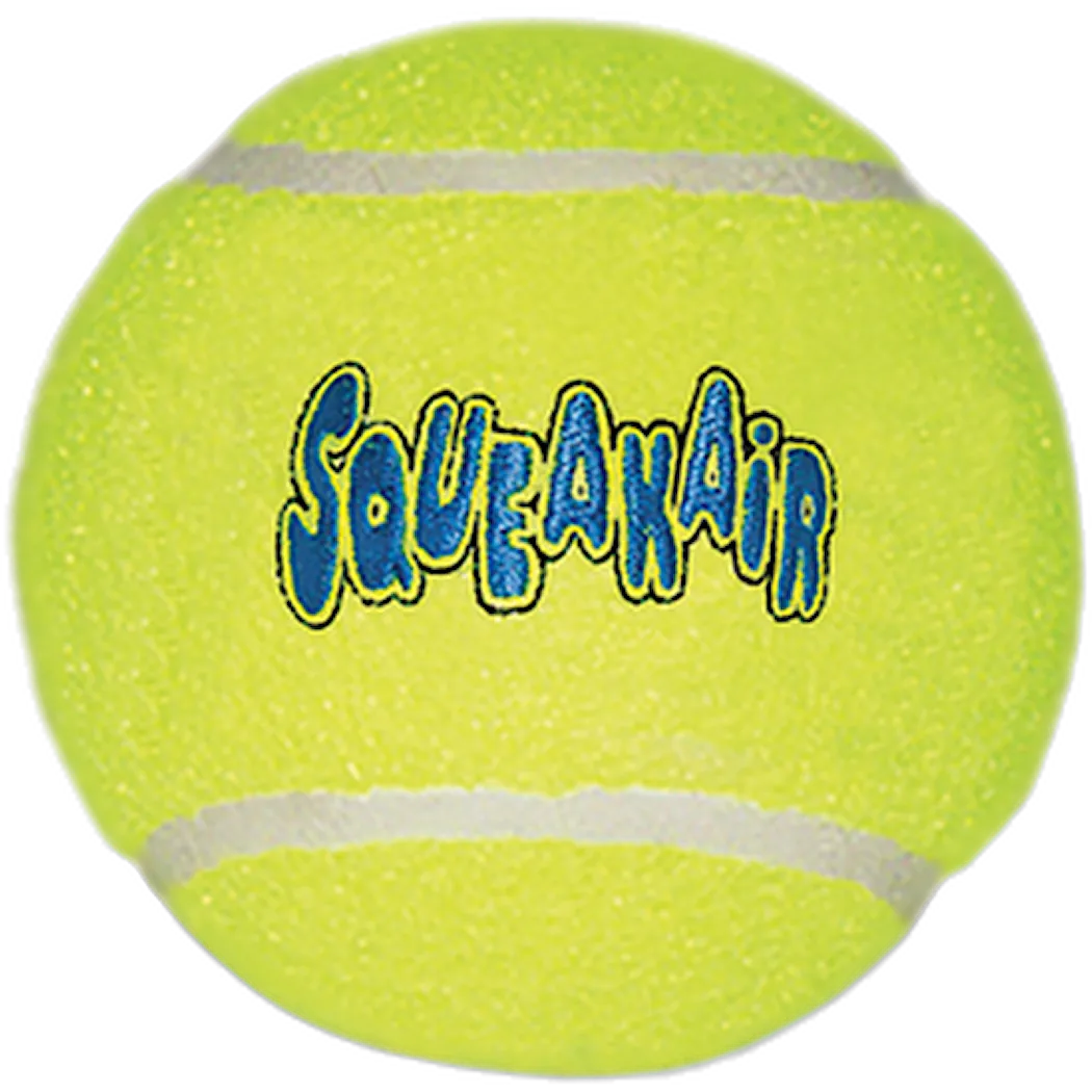 Kong Squeakair Tennisball M 6stk, 6cm