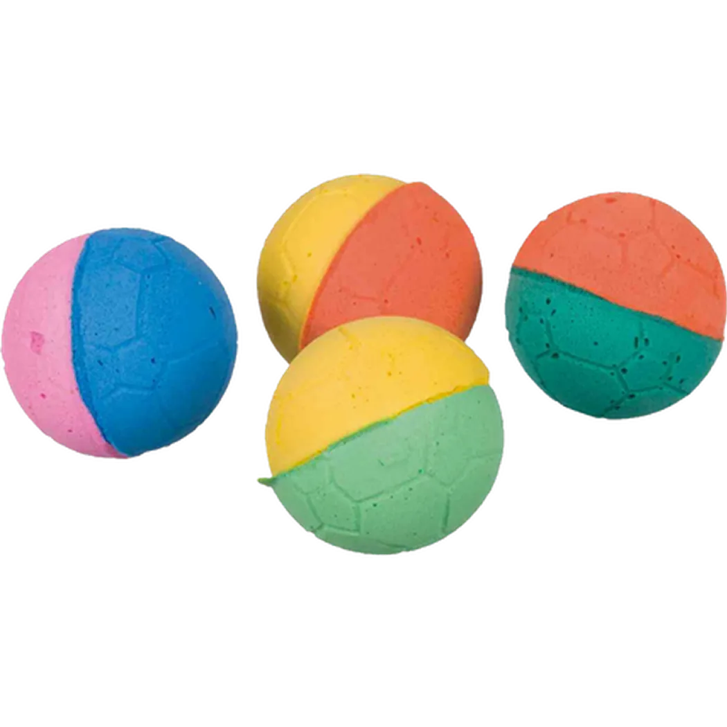 Soft balls Skumgummi ø 4 cm 4-pakning