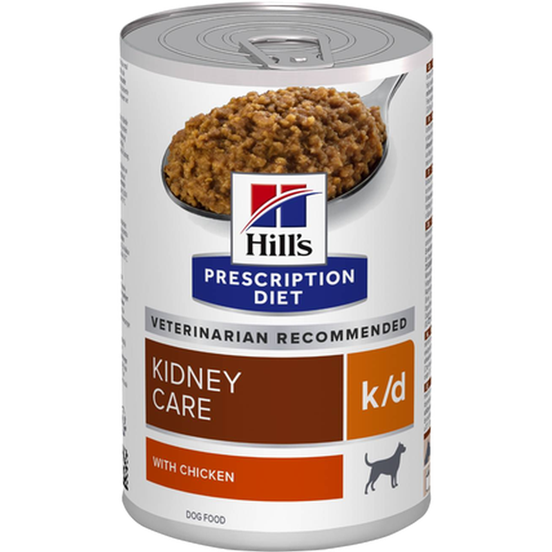 Hill's Prescription Diet Dog - k/d Kidney Care Chicken Canned - Märkäruoka 180 g - Koirat - Koiranruoka - Erikoisruoka