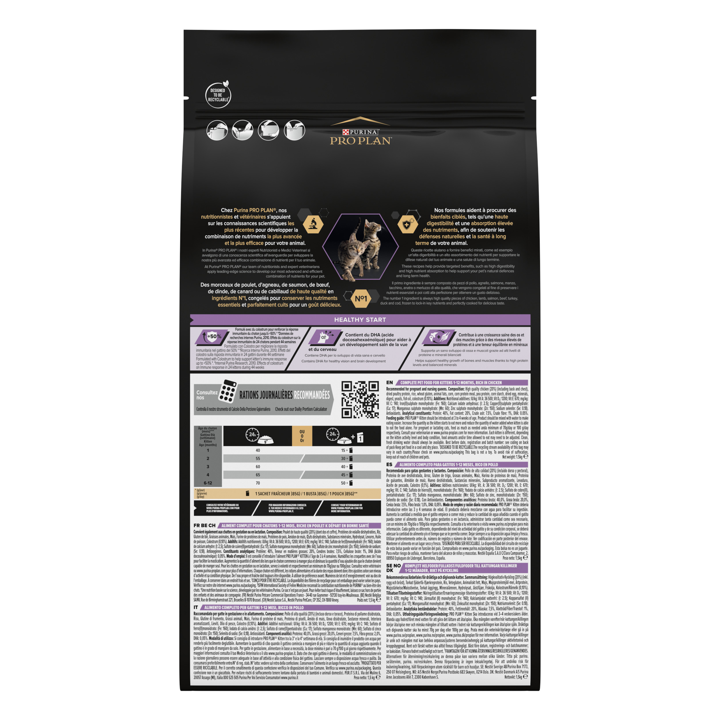 7. Pro Plan Cat Healthy Start Chicken 1,5 kg BOP.j