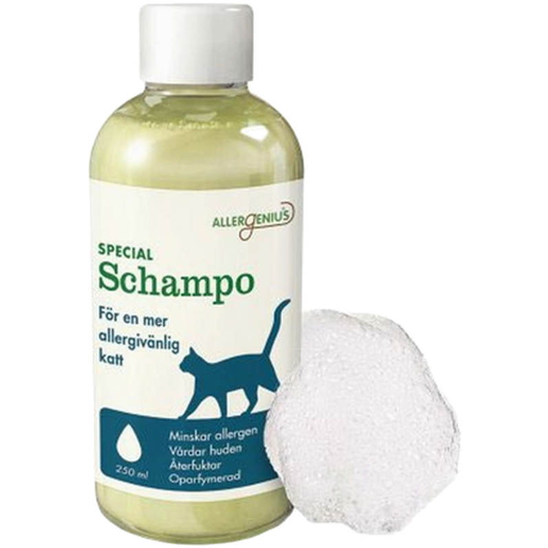 Allergenius - Cat Specialschampo 250 ml - Katt - Pälsvård för katt - Kattschampo - ZOO.se