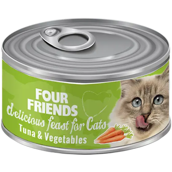 Cat Adult Tin Tuna & Vegetables