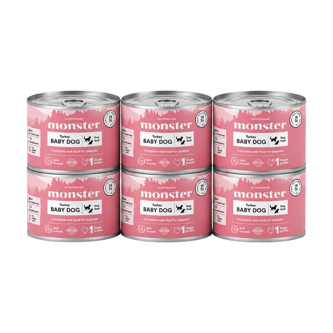 Dog Baby Mousse Can 6x190 g