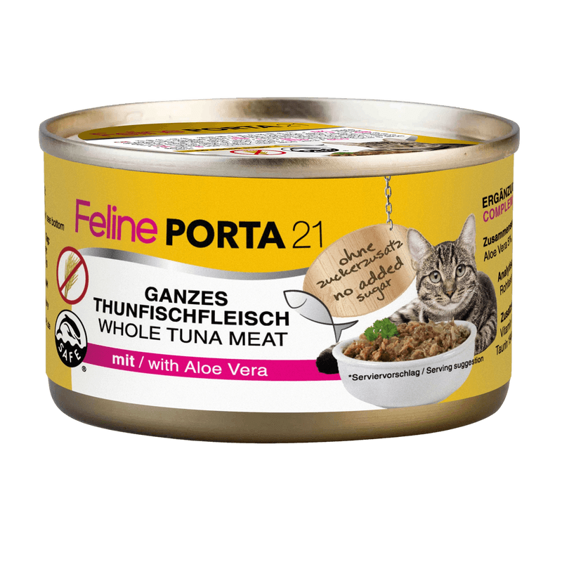 Porta21 - Feline Tuna with Aloe Vera 90g - Katt - Kattfoder & kattmat - ZOO.se