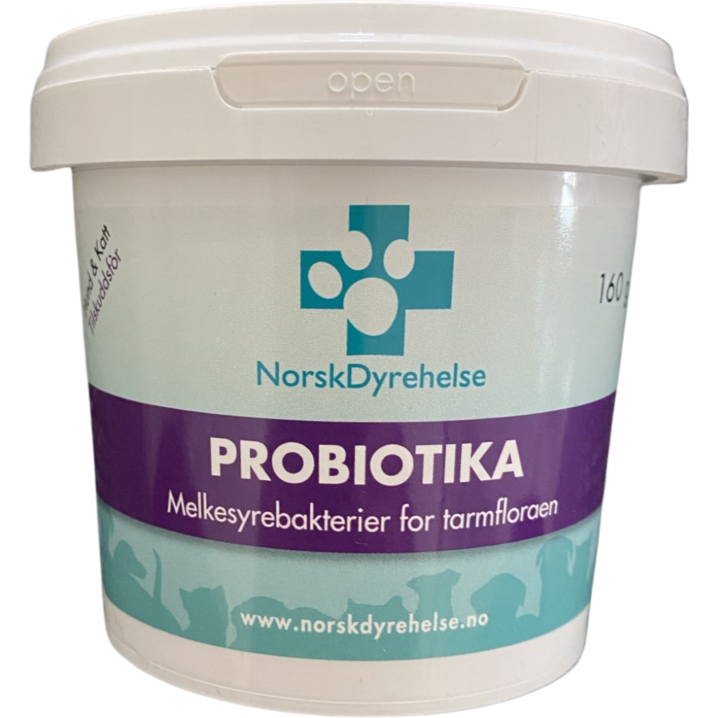 Norsk Dyrehelse - Norsk Dyrehelse Probiotika 160 g - Hund - Hundepleie & kosttilskudd - Kosttilskudd & hundevitaminer - ZOO.no