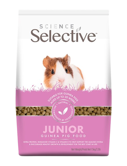 Supreme Selective - Junior marsvin 1,5 kg - Smådyr - Fôr & høy til smådyr - Pellets - ZOO.no