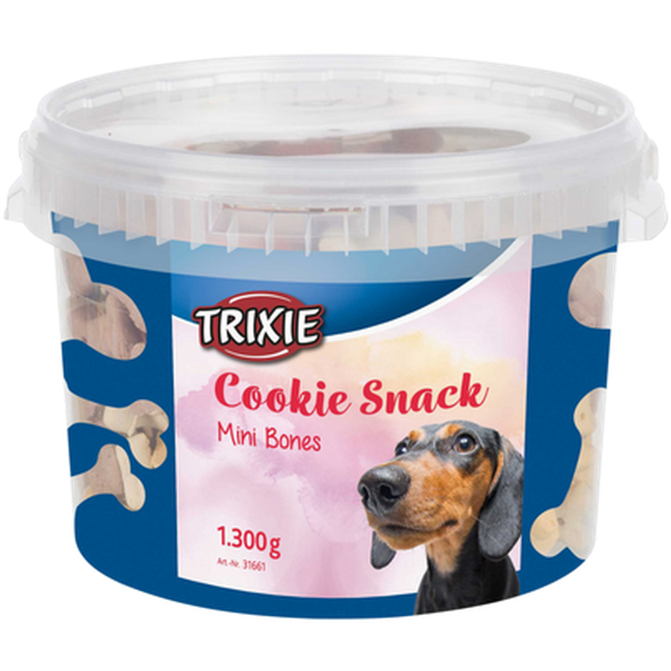Cookie Snack Mini Bones Cookie Snack Bones Mix 1,3 kg - Hund - Hundgodis - Hundkex & Hundben - Trixie - ZOO.se