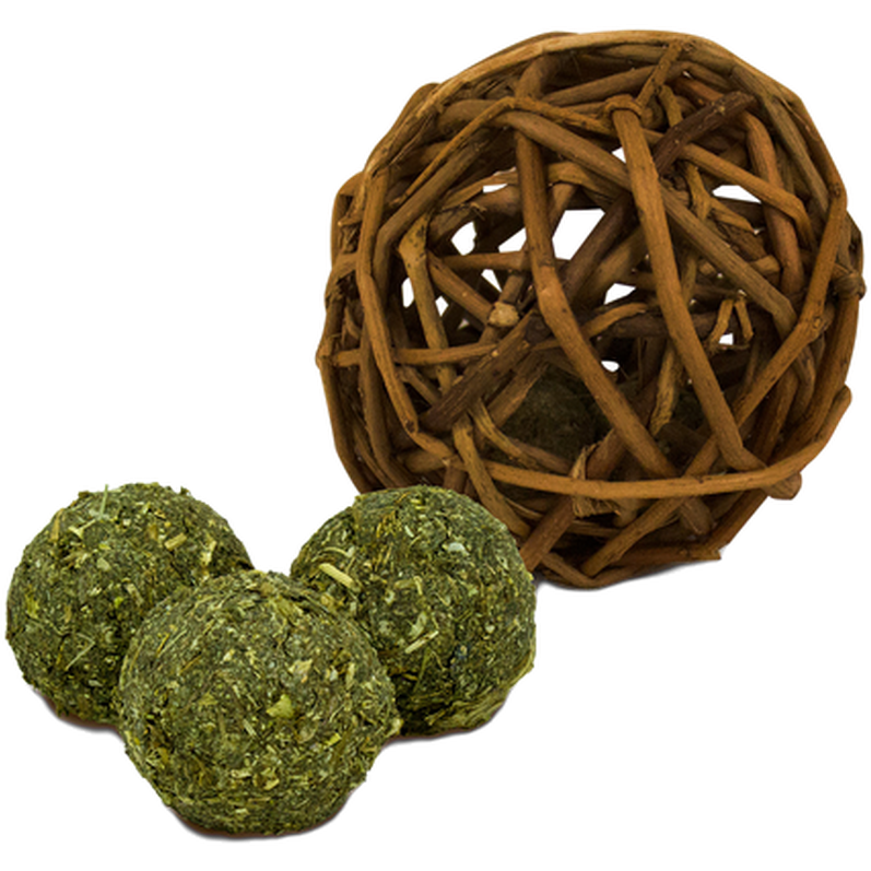 JR FARM - Bavarian Catnip Nature Ball Brown 1-pack 23 g - Katt - Kattleksaker - ZOO.se