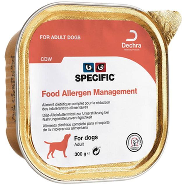Dogs CDW Food Allergen Management 300 g x 6 - Hund - Hundefôr & hundemat - Veterinærfôr for hund, Veterinærfôr for hunder - Specific