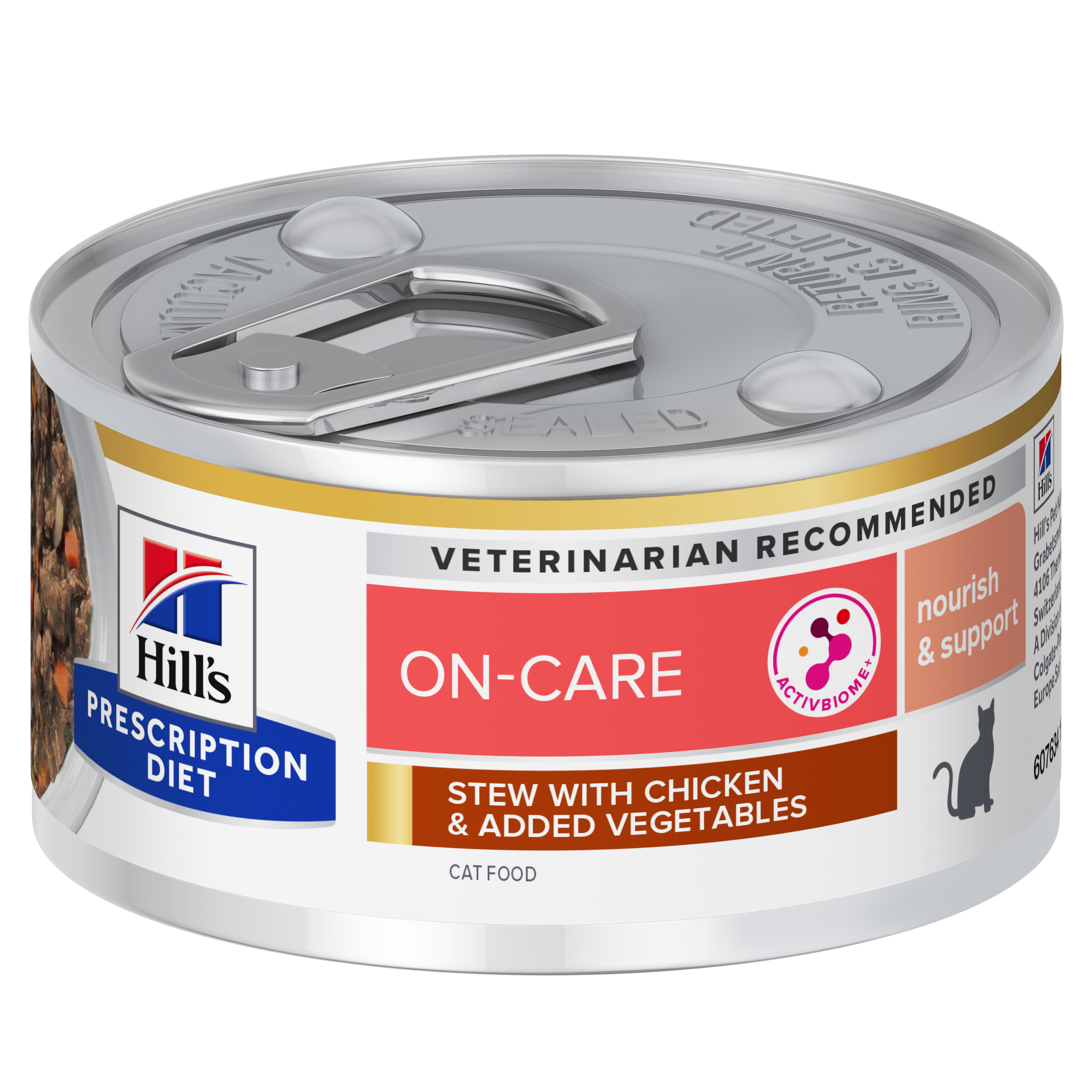Hill's Prescription Diet Feline - PD Feline ON-Care Chicken & Vegetables Stew 82 g - Katt - Kattfoder & kattmat - ZOO.se