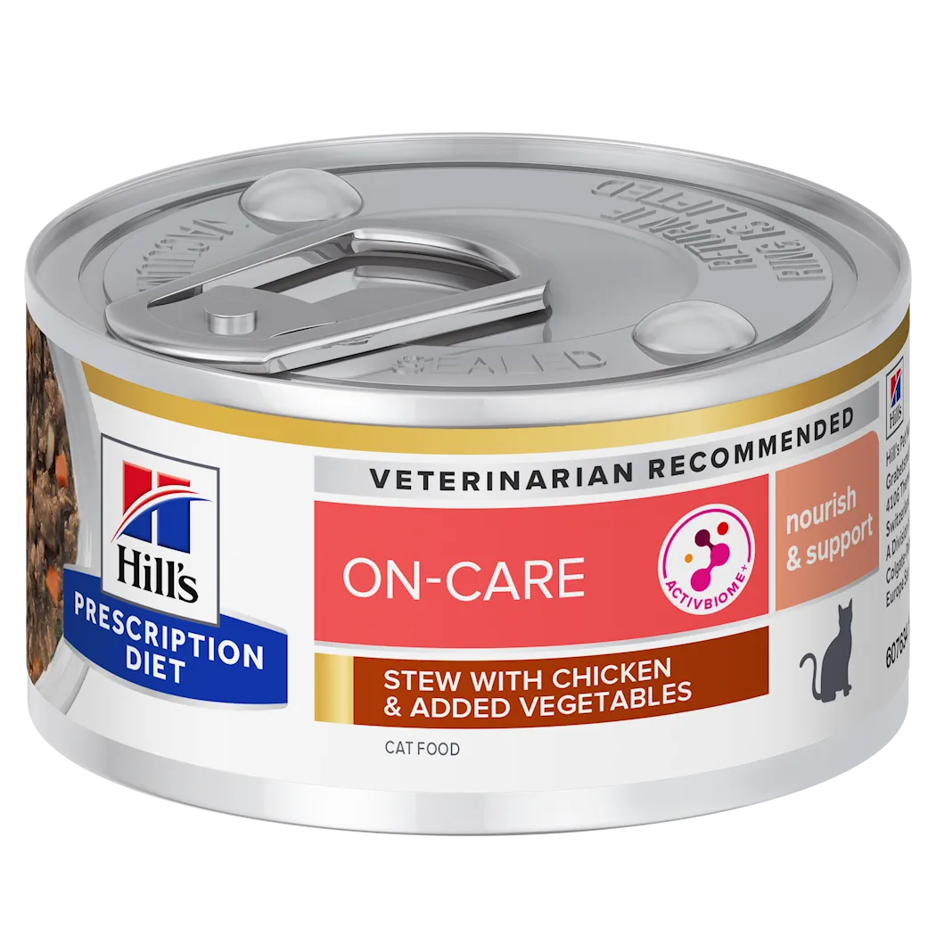 Hill's Prescription Diet Feline PD Feline ON-Care Chicken & Vegetables Stew 82 g