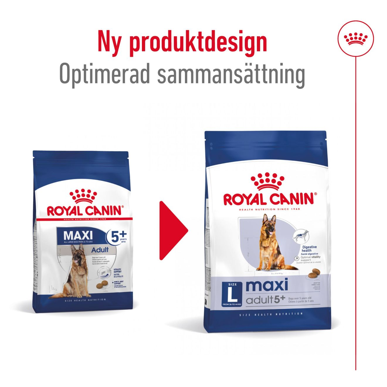 Royal Canin Maxi Adult 5+ Torrfoder för hund 15 kg | ZOO.se