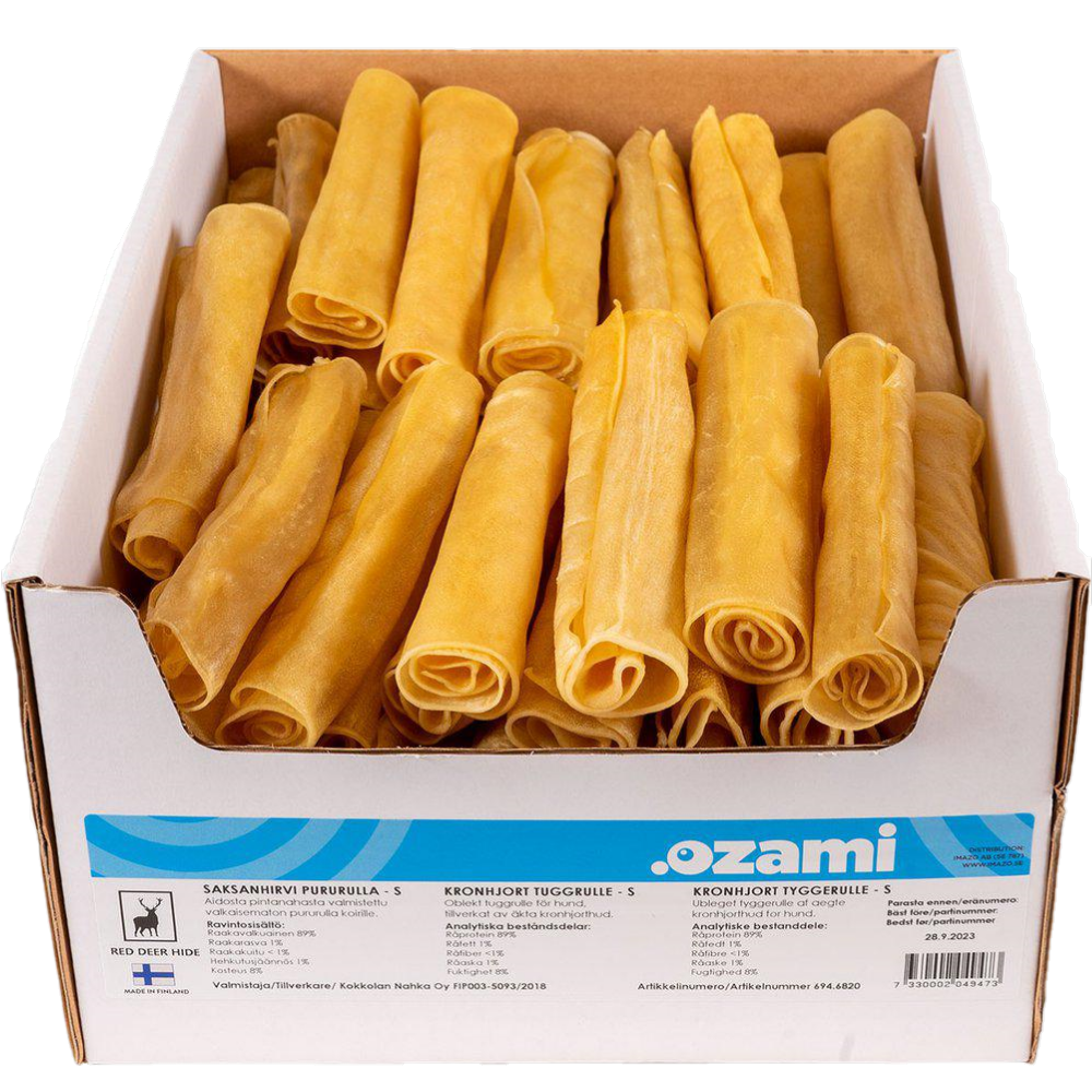 Hund Tuggrulle Kronhjort Small 14 cm  1 st