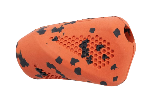 Dog throw toy one size Orange/black