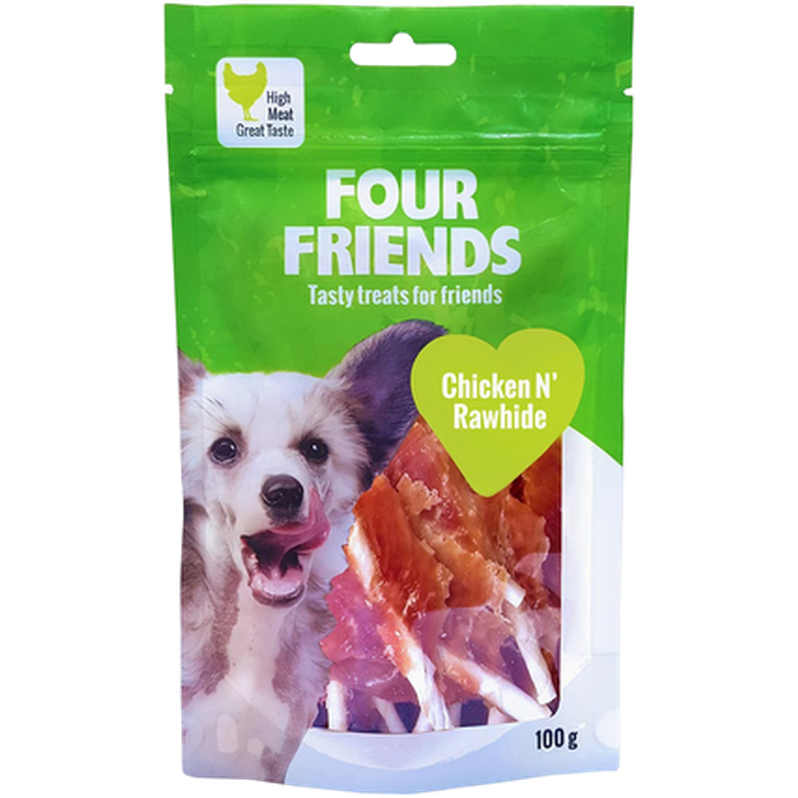 Dog Chicken N' Rawhide 400 g