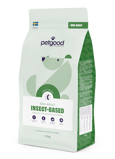 Preview of Petgood Insektsbaserat premiumfoder för vuxna hundar 2 kg