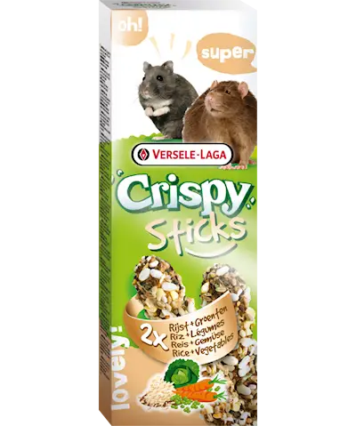 CrispySticks Hamster-Rat Rice/Vegetables