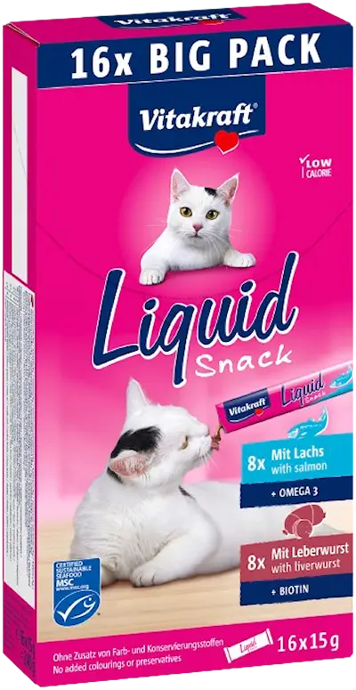 Liquid Snack Multipack lever + lax