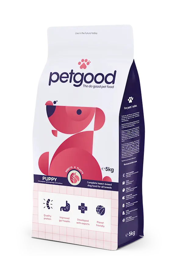 Insect-Based Dog Food For Puppies