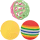 Toy balls ø 3.5–4 cm 3 pcs