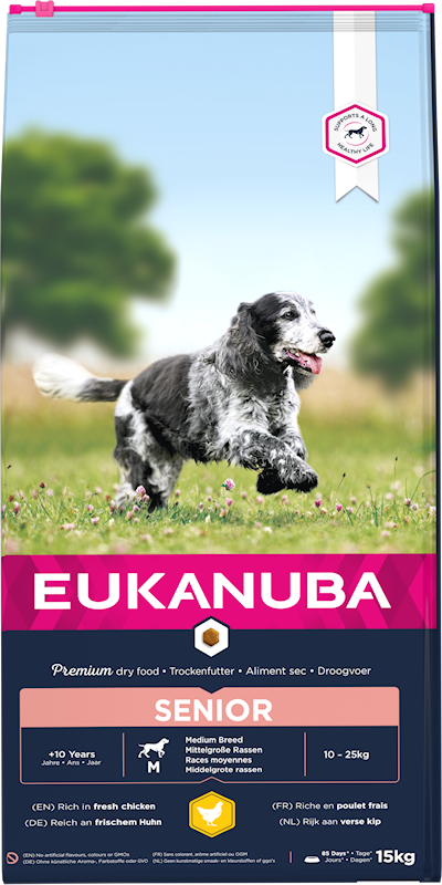 Preview of Eukanuba Dog Senior Medium 15 kg