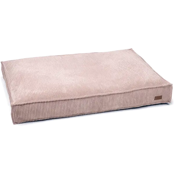 Rest Cushion Ribbed Pink 120 x 80 cm
