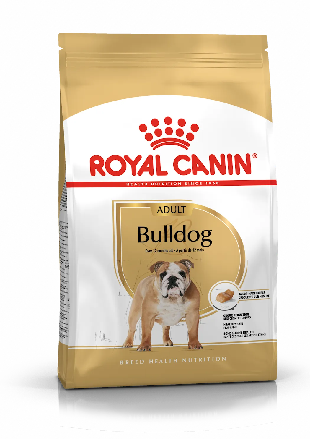 Royal Canin Bulldog Adult tørrfôr til hunder 12 kg