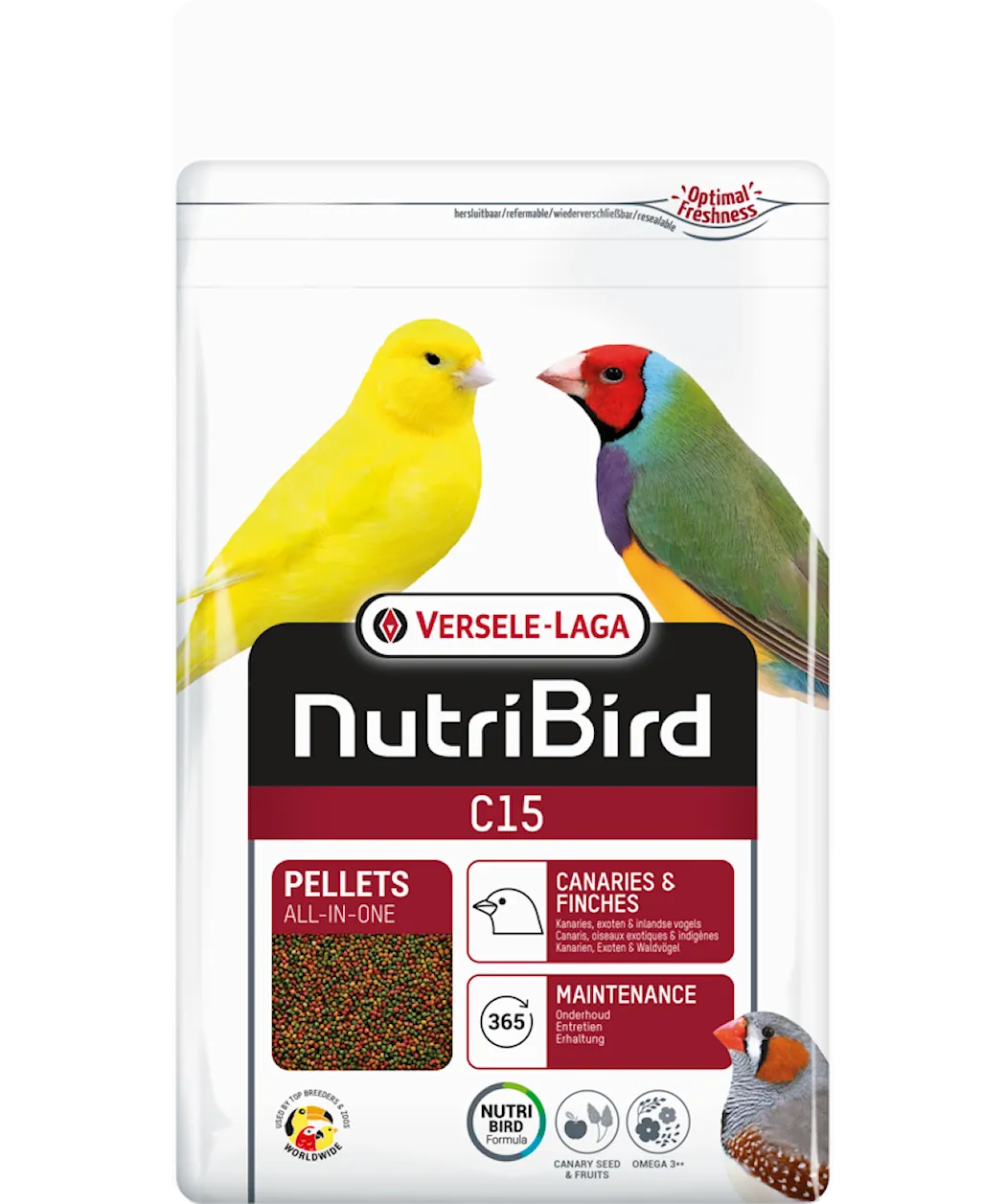Nutribird C15 (Kanarie) 1 kg