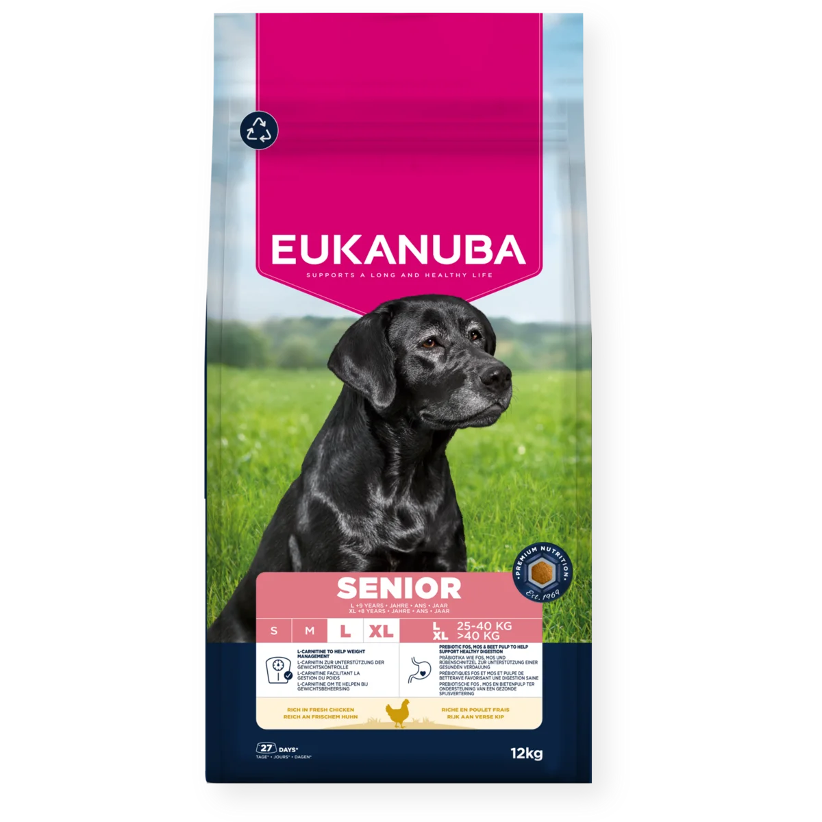 Eukanuba Dog Senior Large Breed Kyckling
