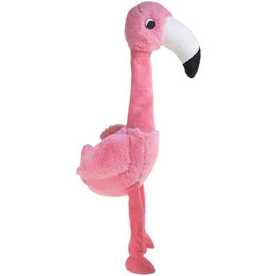Shakers Honkers Flamingo Dog Toy