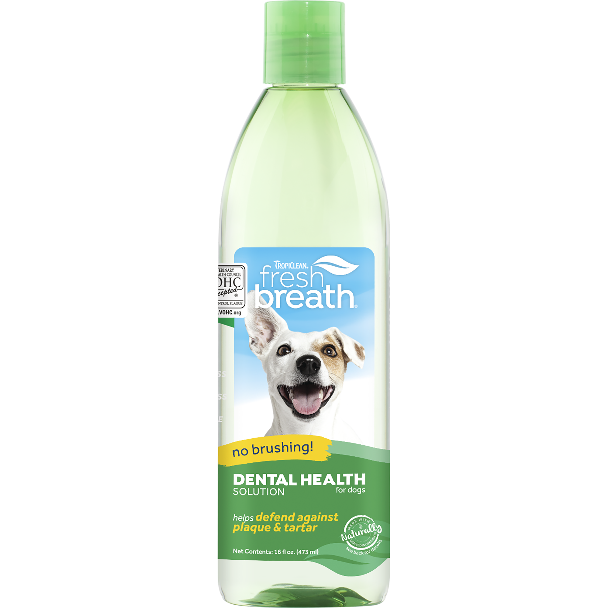 TropiClean - Fresh Breath Dental Health Solution 473 ml - Hund - Hundepleie & kosttilskudd - Tannpleie - ZOO.no