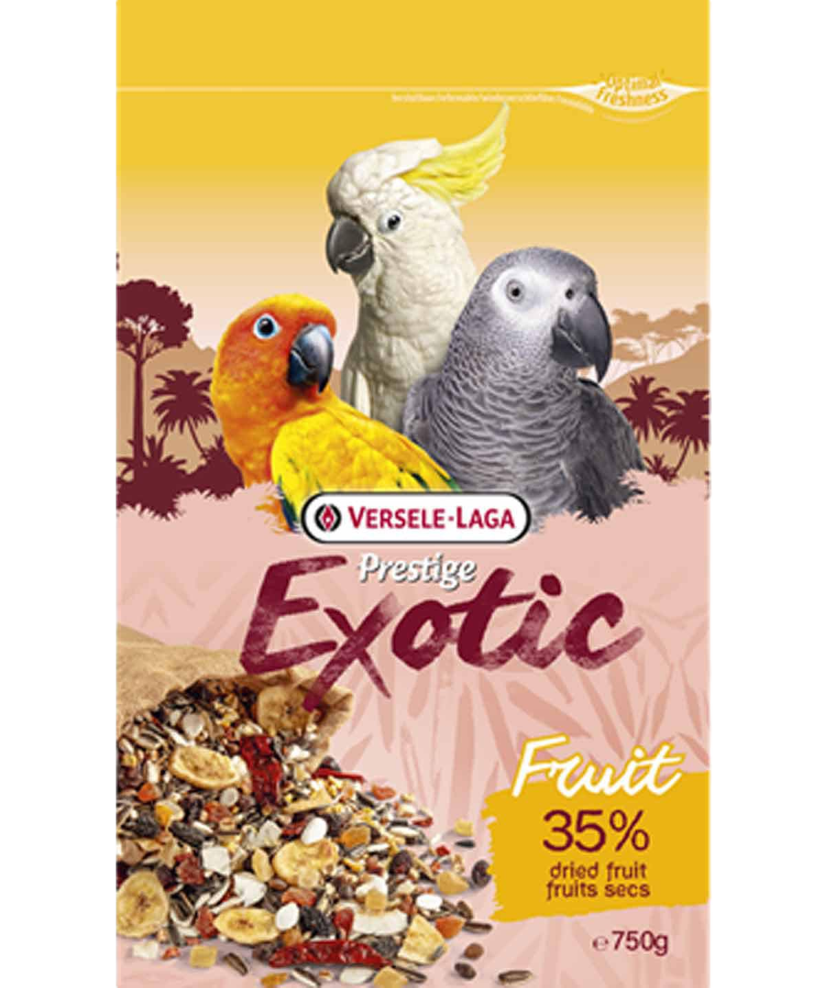 Versele-Laga Versele-Laga Exotic Fruit Mix Papegoja 750 g