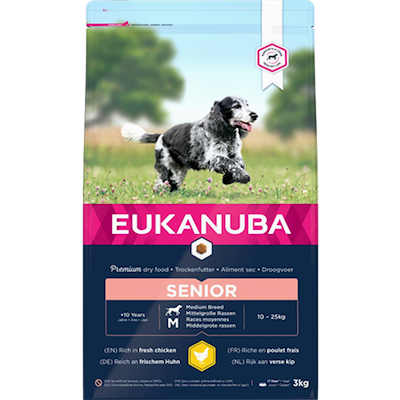 Preview of Eukanuba Dog Caring Senior Medium 3 kg