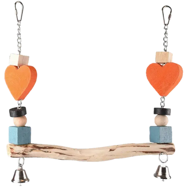 Bird Swing with Bells Multicolored 1 st