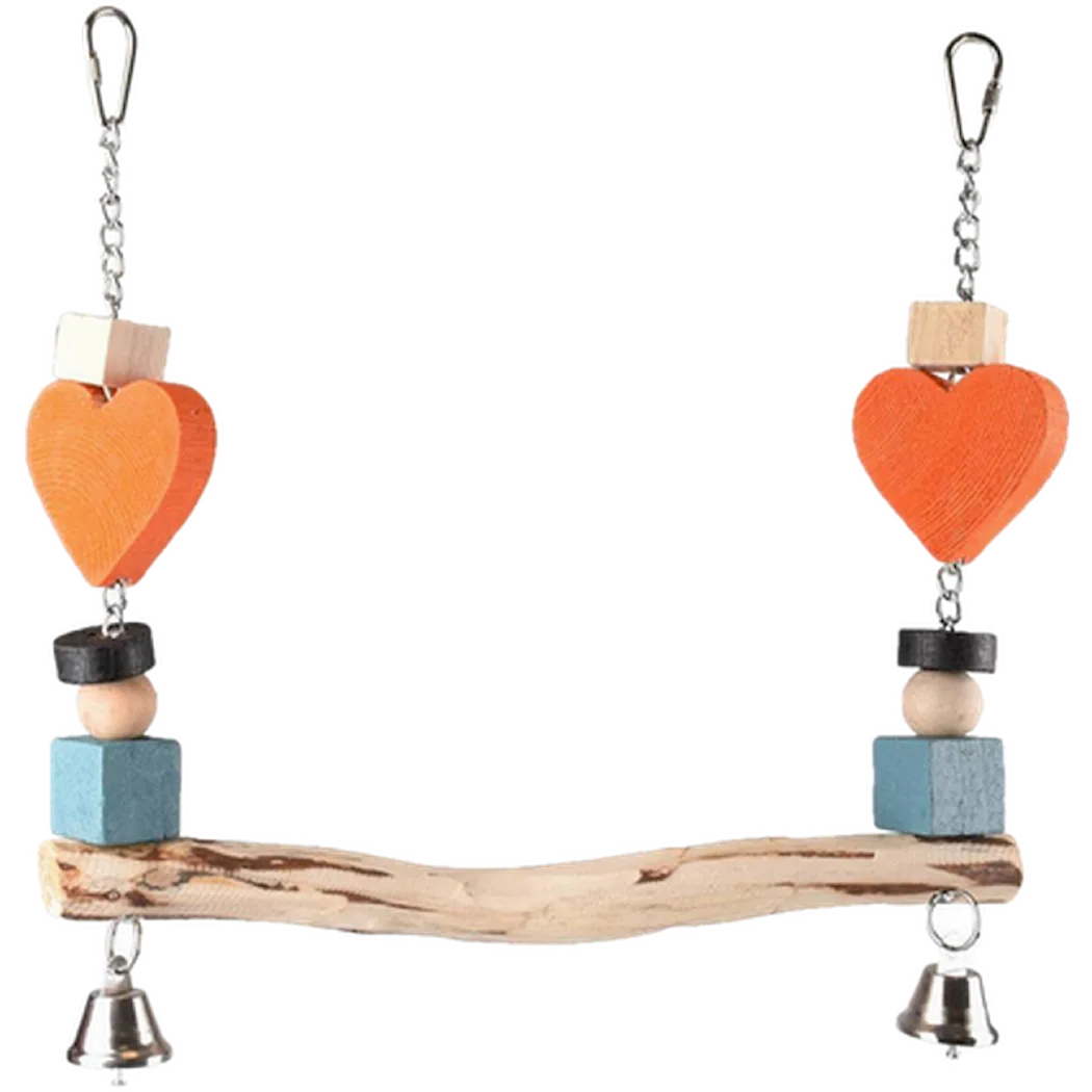 Bird Swing with Bells Multicolored 1 st
