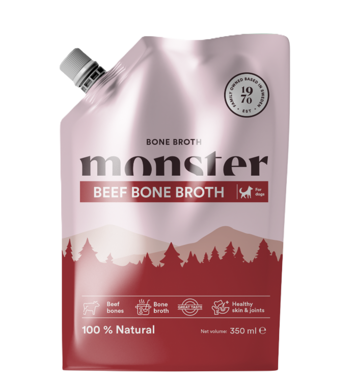 Monster Pet Food Bone Broth Beef