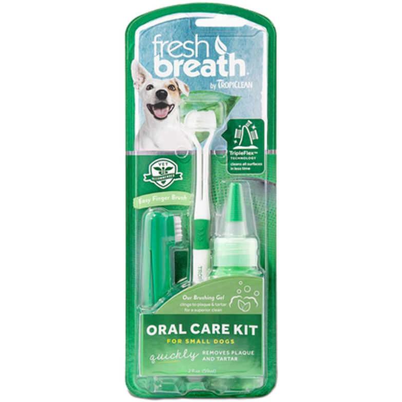 TropiClean - Fresh Breath Oral Care Kit Small Dog 59 ml - Hund - Hundvård & Tillskott - ZOO.se
