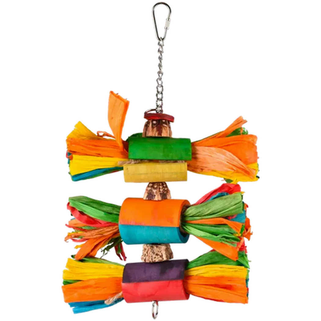 Bird Toy Rainbow Art Multicolored 31 cm