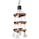 Trixie Natural Living Tower med tau og bjelle Brun 34 cm